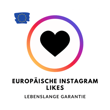 Schaltfläche zum Kauf von Europäische Instagram Likes