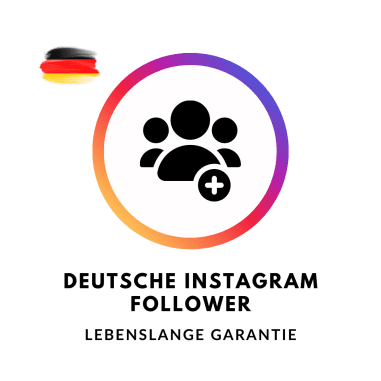 Schaltfläche zum Kauf von Deutsche Instagram Follower