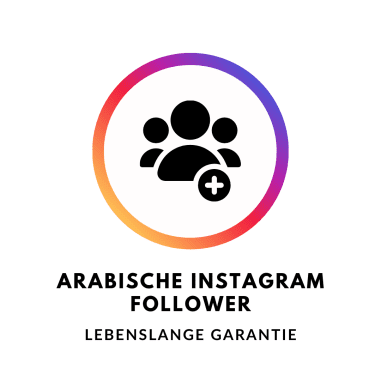 Schaltfläche zum Kauf von arabischen Instagram Follower