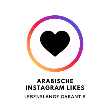 Schaltfläche zum Kauf von arabischen Instagram Likes