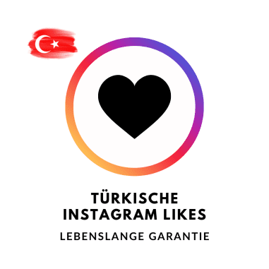 Schaltfläche zum Kauf von Türkische Instagram Likes