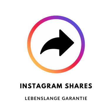 Schaltfläche zum Kauf von Instagram Shares