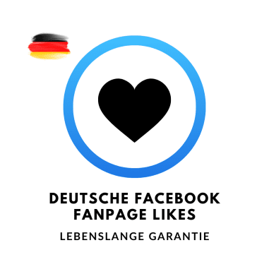 Schaltfläche zum Kauf von deutschen Facebook Fanpage Likes