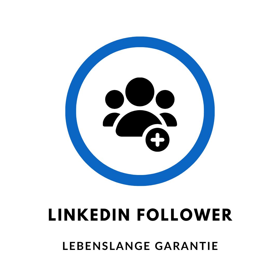 Schaltfläche zum Kauf von LinkedIn Follower